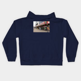 Skegness Amusements, Lincolnshire, England Kids Hoodie